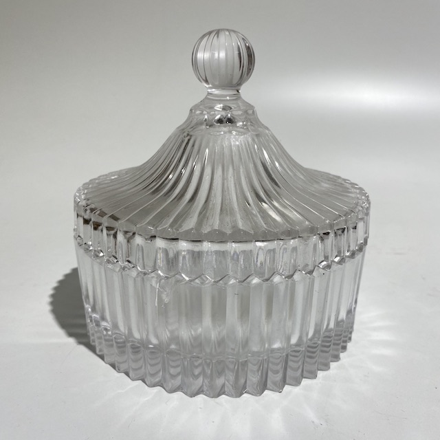 LOLLY JAR, Vintage Cut Glass